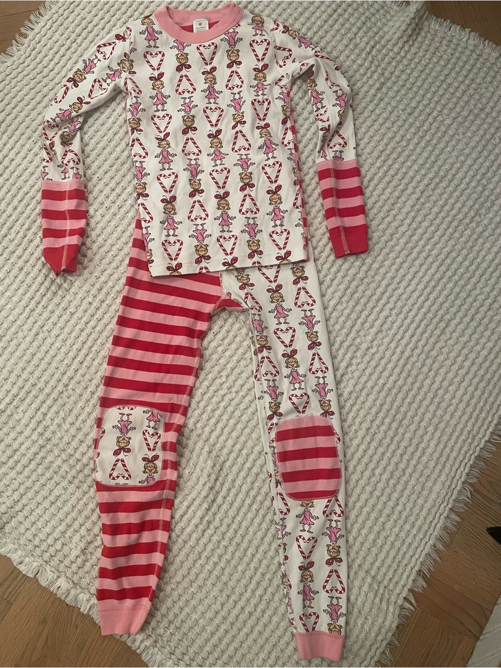 Hanna Andersson Dr. Seuss Cindy Lou Who pajama set for Girls